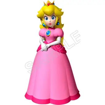 Super Mario Bros. Princess Peach T Shirt Iron on Transfer Decal #14