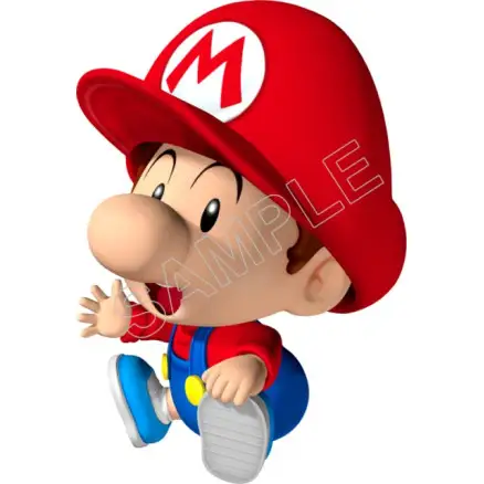 Super Mario Bros. Baby Mario T Shirt Iron on Transfer Decal #23 Super Mario Bros. Baby Mario T Shirt Iron on Transfer Decal #23