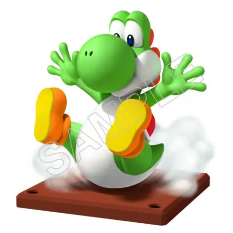 Super Mario Bros. Yoshi  T Shirt Iron on Transfer Decal #30