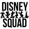 Disney Squad Iron On Heat Transfer Vinyl HTV Disney Squad Iron On Heat Transfer Vinyl HTV