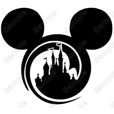 Disney Mickey Mouse head Iron On Transfer Vinyl HTV Disney Mickey Mouse head Iron On Transfer Vinyl HTV