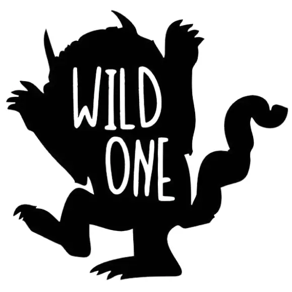 Wild One Where the Wild Things Are Iron On Transfer Vinyl HTV Wild One Where the Wild Things Are Iron On Transfer Vinyl HTV