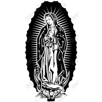 Our Lady of Guadalupe  Iron On Transfer Vinyl HTV