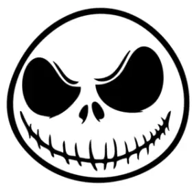 Jack Skellington Tim Burtons The Nightmare Before Christmas Iron On Transfer Vinyl HTV Jack Skellington Tim Burtons The Nightmare Before Christmas Iron On Transfer Vinyl HTV
