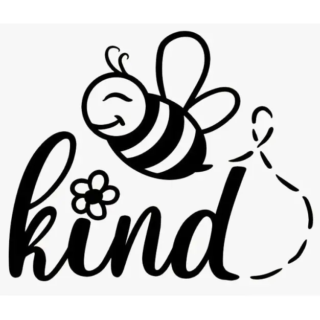 Bee Kind Iron On Transfer Vinyl HTV Bee Kind Iron On Transfer Vinyl HTV