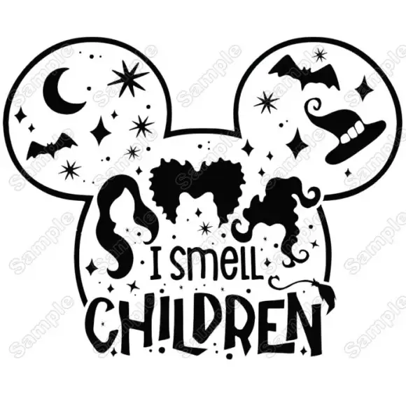 Halloween I smell Children Heat Iron On Transfer Vinyl HTV Halloween I smell Children Heat Iron On Transfer Vinyl HTV