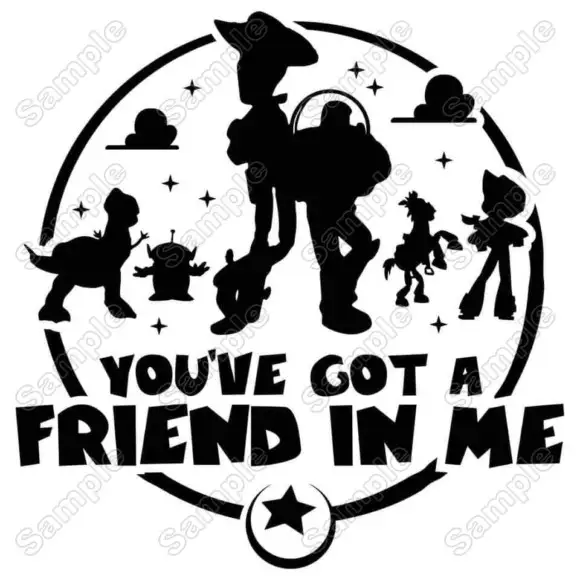 Toy Story Iron On Transfer Vinyl HTV #2 Toy Story Iron On Transfer Vinyl HTV #2