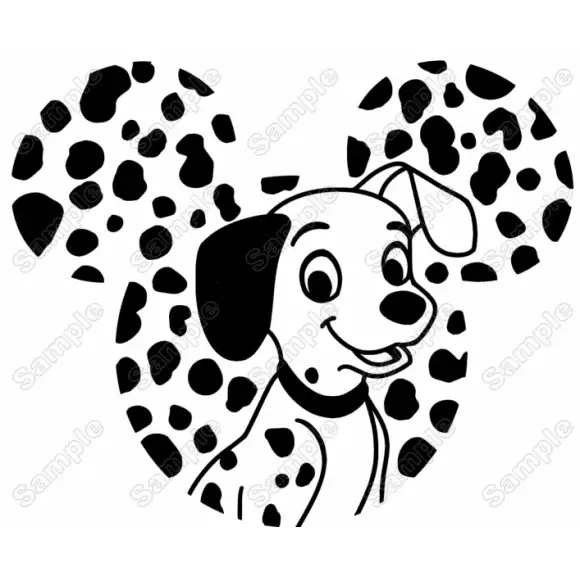 Dalmatians Heat Iron on Transfer Vinyl HTV Dalmatians Heat Iron on Transfer Vinyl HTV