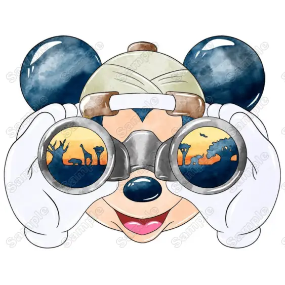 Animal Kingdom Safari Mickey Ears T shirt Iron on Transfer Animal Kingdom Safari Mickey Ears T shirt Iron on Transfer