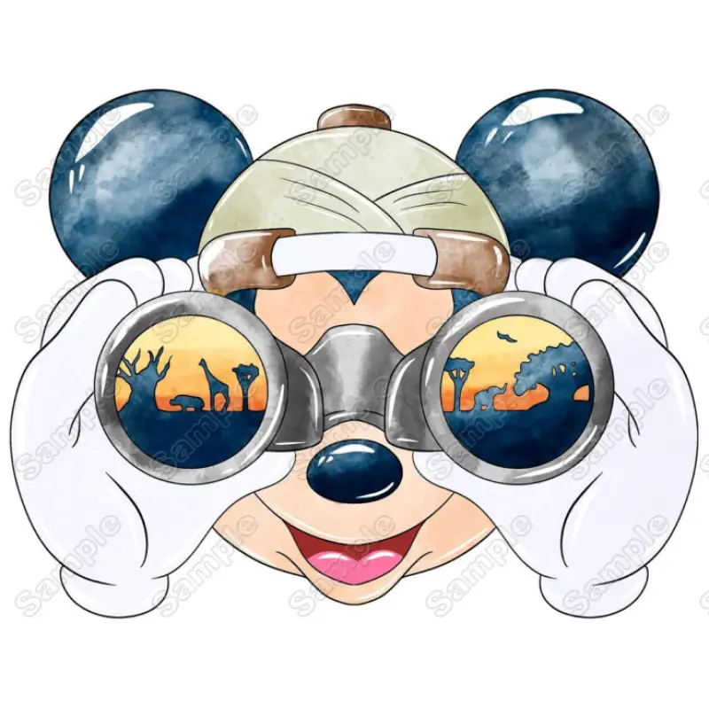 Animal Kingdom Safari Mickey Ears T shirt Iron on Transfer Animal Kingdom Safari Mickey Ears T shirt Iron on Transfer
