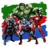 Avengers T Shirt Iron on Transfer Decal 