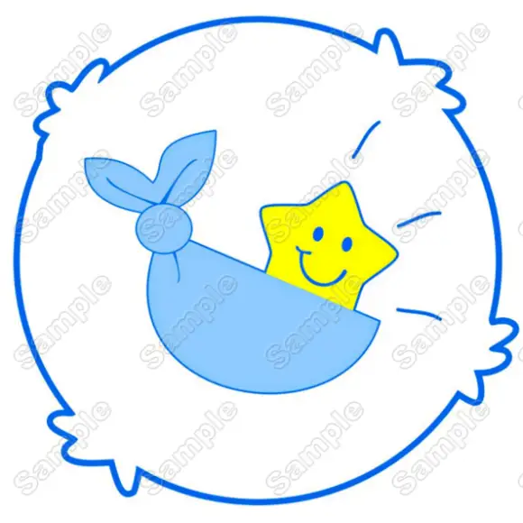 Baby Tugs Care Bear  Symbol  T Shirt Iron on  Transfer Decal