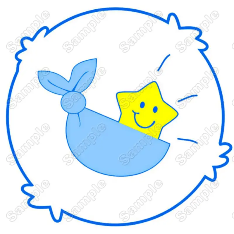 Baby Tugs Care Bear  Symbol  T Shirt Iron on  Transfer Decal