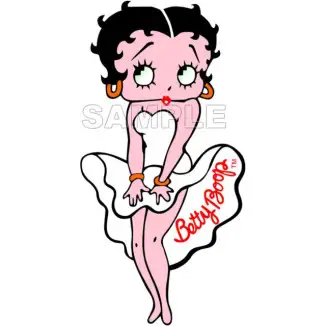 Betty Boop T Shirt Iron on Transfer Decal #1 Betty Boop T Shirt Iron on Transfer Decal #1