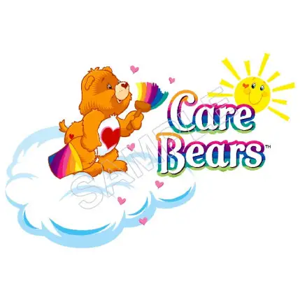 Care Bears T Shirt Iron on Transfer Decal #92 Care Bears T Shirt Iron on Transfer Decal #92