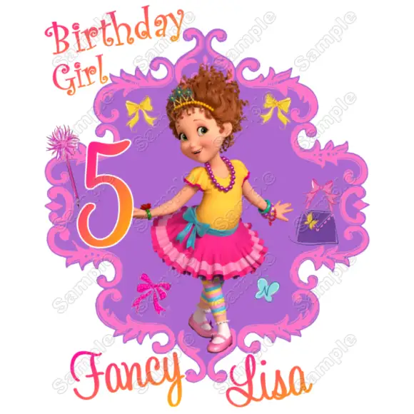 Fancy Nancy Personalized  Family Custom T Shirt Iron on Transfer  Decal  #7