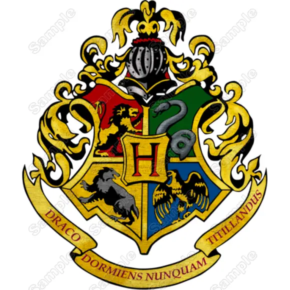 Harry Potter Hogwarts T Shirt Iron on Transfer Decal #2 Harry Potter Hogwarts T Shirt Iron on Transfer Decal #2