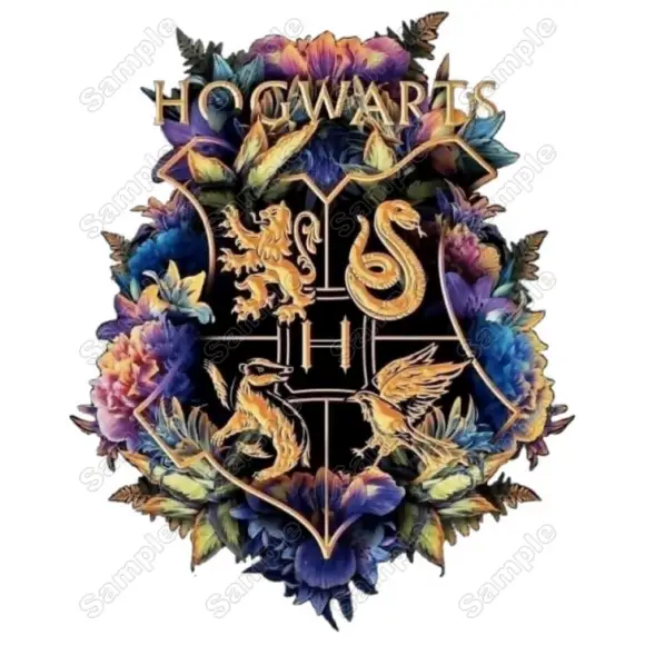 Harry Potter Hogwarts T Shirt Iron on Transfer Decal Harry Potter Hogwarts T Shirt Iron on Transfer Decal