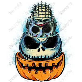 Jack Skellington  The Nightmare Before Christmas  T Shirt Heat Iron On Transfer Jack Skellington  The Nightmare Before Christmas  T Shirt Heat Iron On Transfer