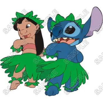 Lilo & Stitch  T Shirt Iron on Transfer Decal #9