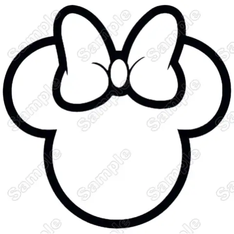 Minnie Mouse Iron On Transfer Vinyl HTV Minnie Mouse Iron On Transfer Vinyl HTV