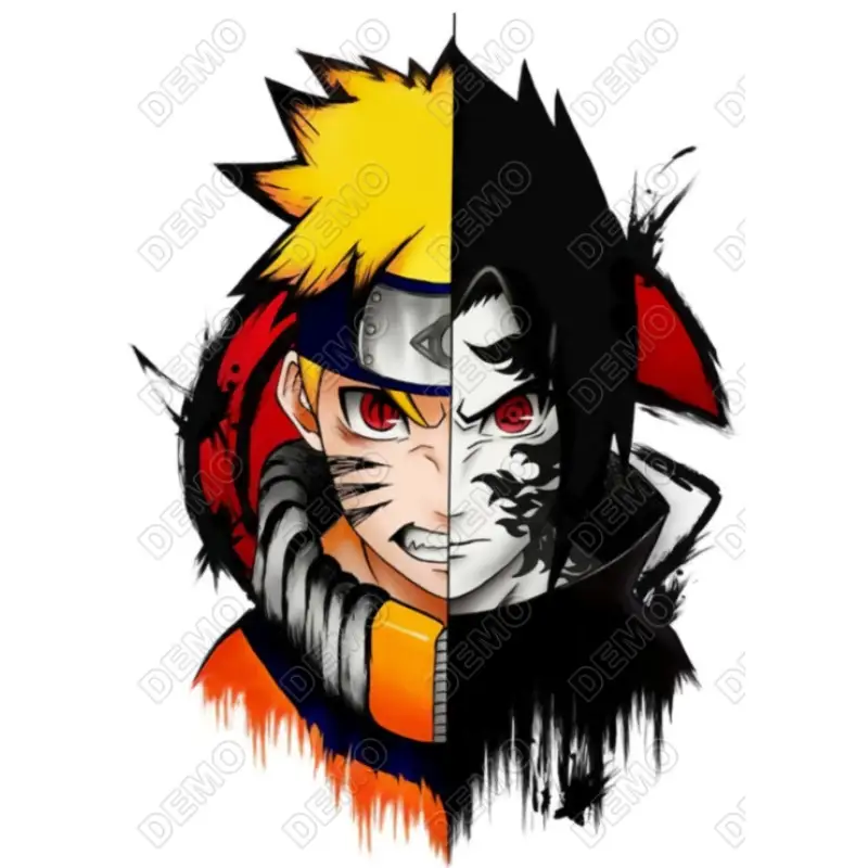 Naruto Uzumaki T Shirt Heat Iron on Transfer #2 Naruto Uzumaki T Shirt Heat Iron on Transfer #2