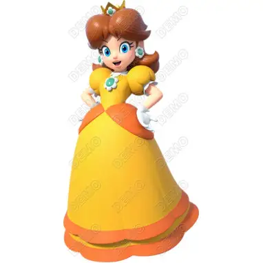 Princess Daisy  T Shirt Iron on Transfer Decal