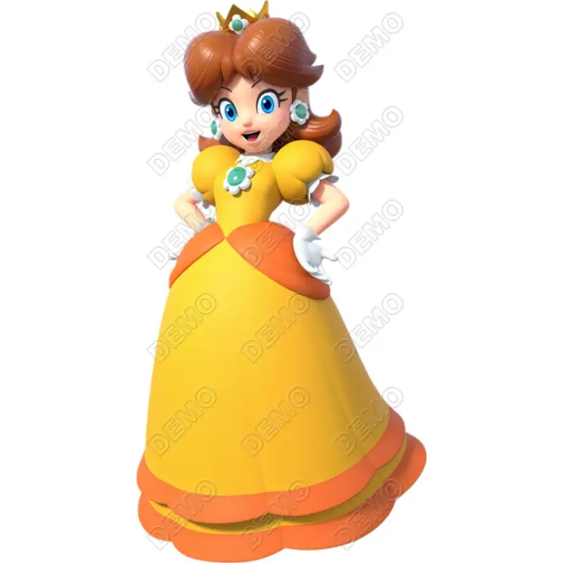 Princess Daisy T Shirt Iron on Transfer Decal Princess Daisy T Shirt Iron on Transfer Decal