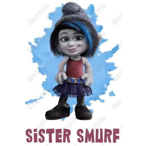 Smurf Sister Family Member Birthday Custom T Shirt Iron on Transfer Decal by www.shopironons.com Smurf Sister Family Member Birthday Custom T Shirt Iron on Transfer Decal by www.shopironons.com