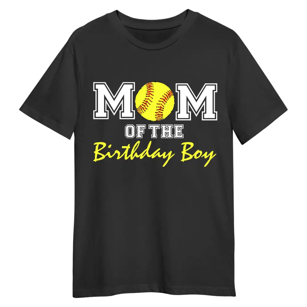 Softball  Birthday Boy  T Shirt Heat  Iron on Transfer Decal