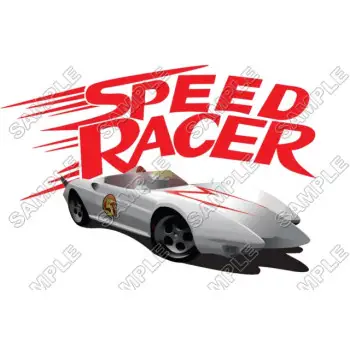 Speed Racer  T Shirt Iron on Transfer Decal #1