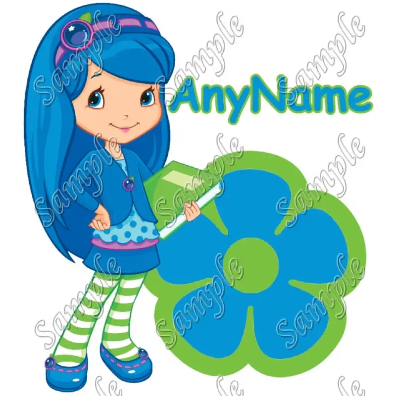 Strawberry Shortcake Blueberry Muffin Personalized Custom T Shirt Iron on Transfer Decal #3 Strawberry Shortcake Blueberry Muffin Personalized Custom T Shirt Iron on Transfer Decal #3
