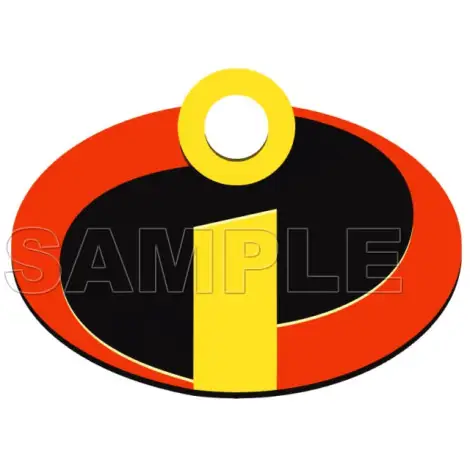 The Incredibles Logo T Shirt Iron on Transfer Decal #8 The Incredibles Logo T Shirt Iron on Transfer Decal #8
