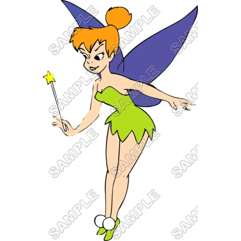 Tinkerbell T Shirt Iron on Transfer Decal #2 Tinkerbell T Shirt Iron on Transfer Decal #2