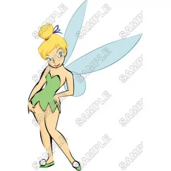 Tinkerbell T Shirt Iron on Transfer Decal #3
