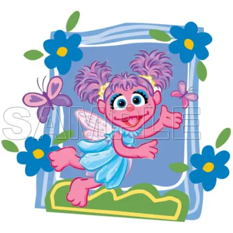 Abby Cadabby T Shirt Iron on Transfer Decal #7 Abby Cadabby T Shirt Iron on Transfer Decal #7