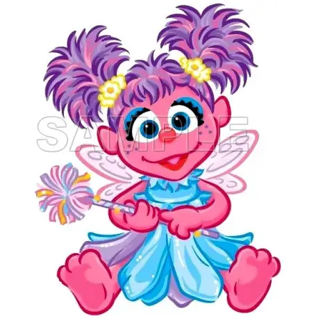 Abby Cadabby T Shirt Iron on Transfer Decal #9 Abby Cadabby T Shirt Iron on Transfer Decal #9