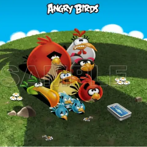 Angry Birds T Shirt Iron on Transfer  Decal  #3