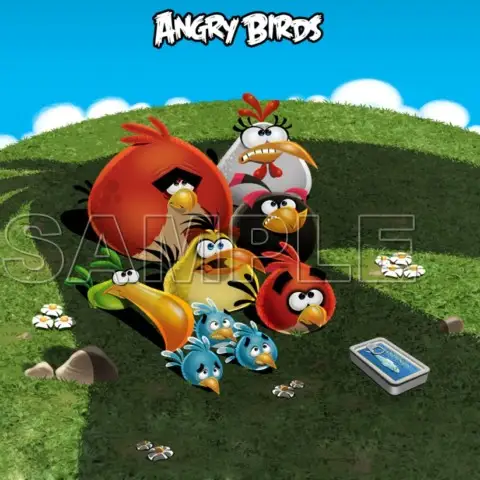 Angry Birds T Shirt Iron on Transfer Decal #3 Angry Birds T Shirt Iron on Transfer Decal #3