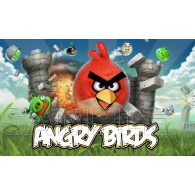 Angry Birds T Shirt Iron on Transfer Decal #4 Angry Birds T Shirt Iron on Transfer Decal #4