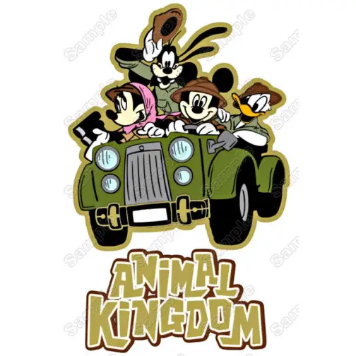 Disney Vacation Animal Kingdom T Shirt Iron on Transfer Decal Disney Vacation Animal Kingdom T Shirt Iron on Transfer Decal