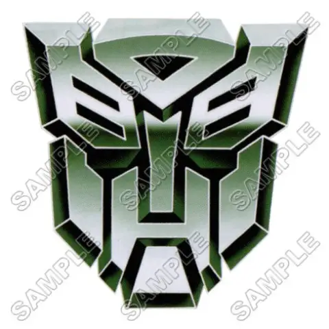Autobot Logo Transformers T Shirt Iron on Transfer Decal #11 Autobot Logo Transformers T Shirt Iron on Transfer Decal #11