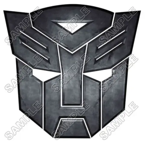 Autobot Logo Transformers T Shirt Iron on Transfer Decal #8 Autobot Logo Transformers T Shirt Iron on Transfer Decal #8