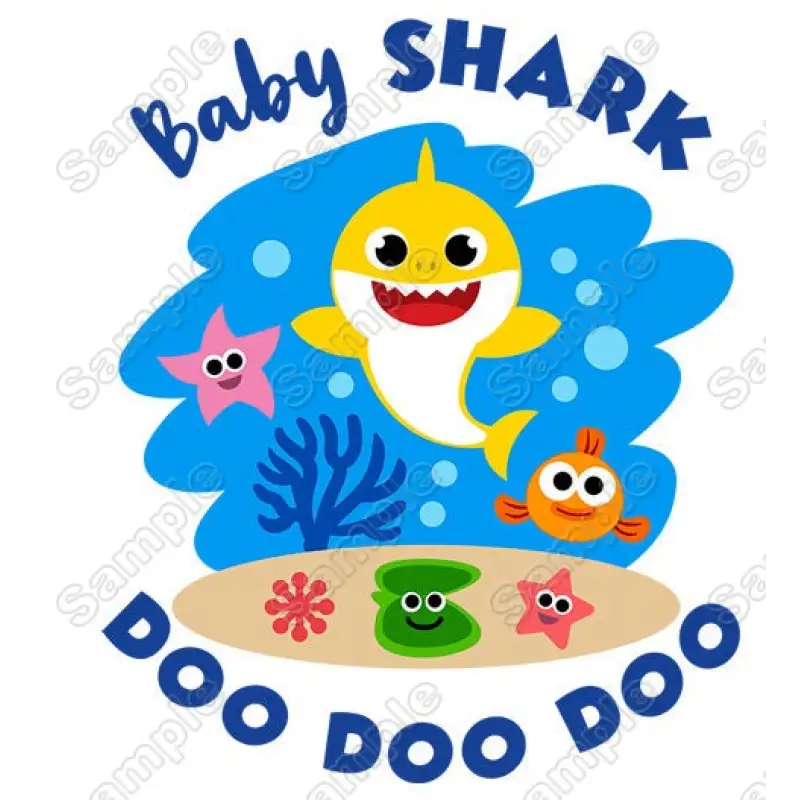 Baby Shark Family Member Custom T Shirt Iron on Transfer Baby Shark Family Member Custom T Shirt Iron on Transfer
