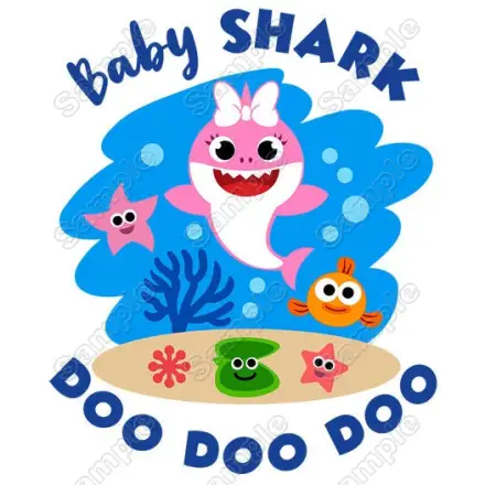 Baby Shark Family Member Custom T Shirt Iron on Transfer Baby Shark Family Member Custom T Shirt Iron on Transfer