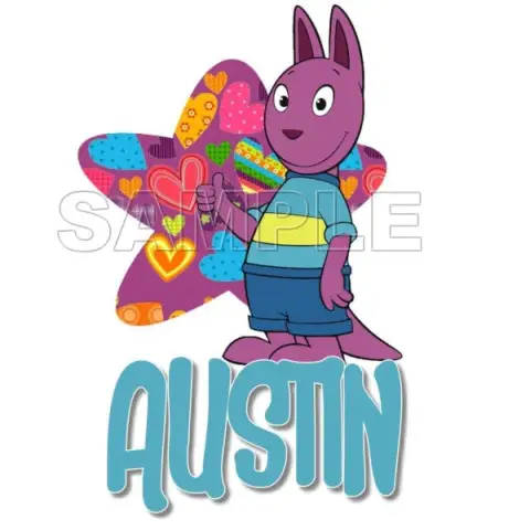 Backyardigans Austin T Shirt Iron on Transfer Decal #8 Backyardigans Austin T Shirt Iron on Transfer Decal #8