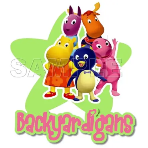 Backyardigans T Shirt Iron on Transfer Decal #1 Backyardigans T Shirt Iron on Transfer Decal #1