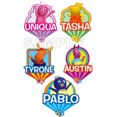 Backyardigans T Shirt Iron on Transfer Decal #3 Backyardigans T Shirt Iron on Transfer Decal #3