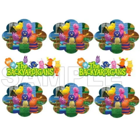 Backyardigans T Shirt Iron on Transfer Decal #6 Backyardigans T Shirt Iron on Transfer Decal #6