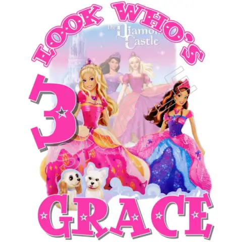 Barbie Birthday Personalized Custom T Shirt Iron on Transfer Decal #82 Barbie Birthday Personalized Custom T Shirt Iron on Transfer Decal #82